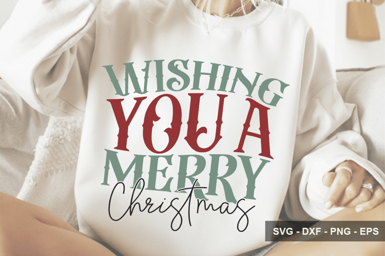 Wishing You A Merry Christmas - Christmas Design