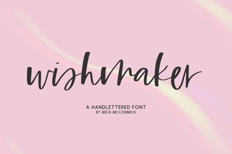 Modern Calligraphy Font Image 3