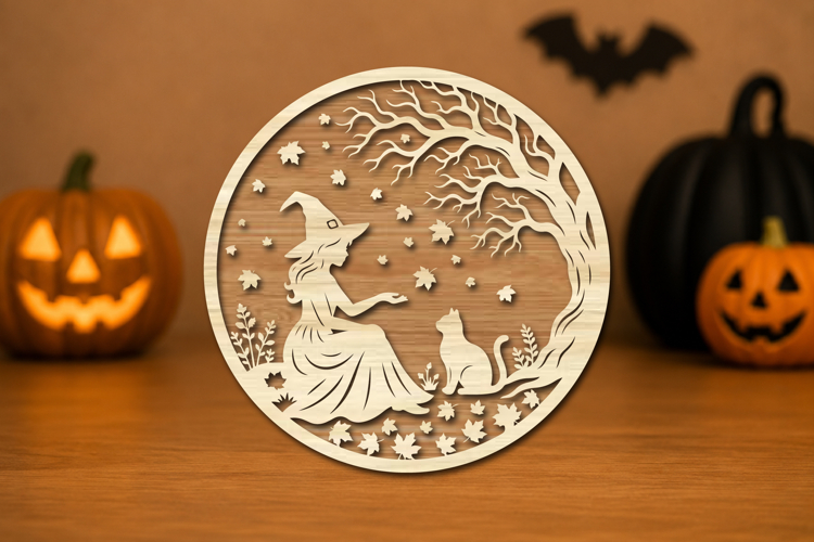 Halloween Black Cat Svg Image 16