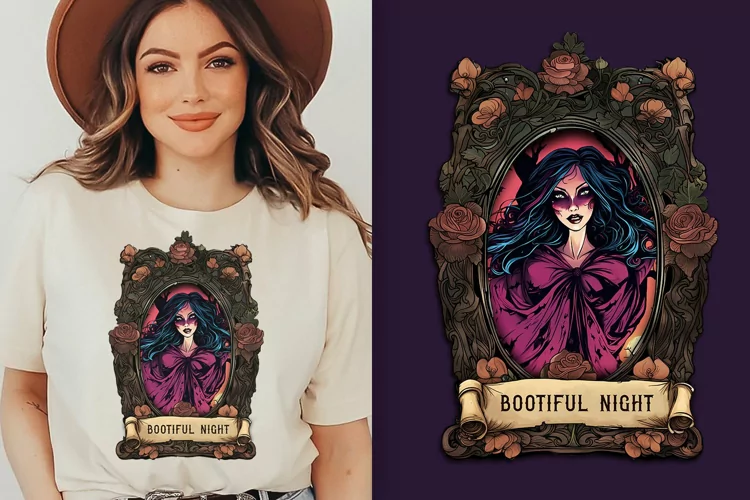 Halloween Portrait Witch Bootiful Night