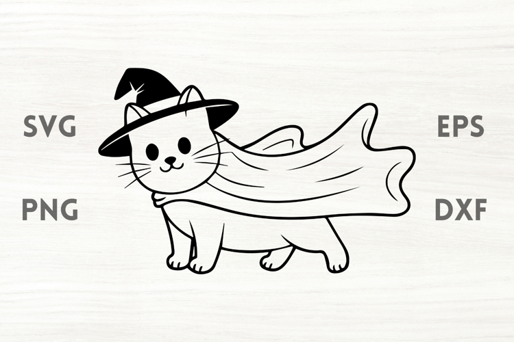 Halloween Cat Clipart Image 12