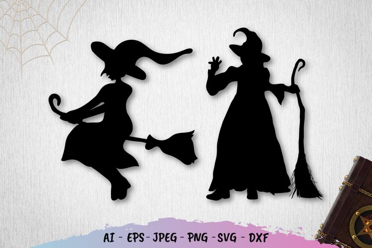 Halloween Witch SVG File example image 1