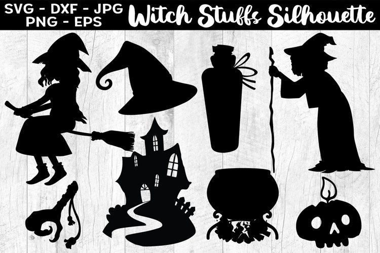 Witch Silhouette Image 11