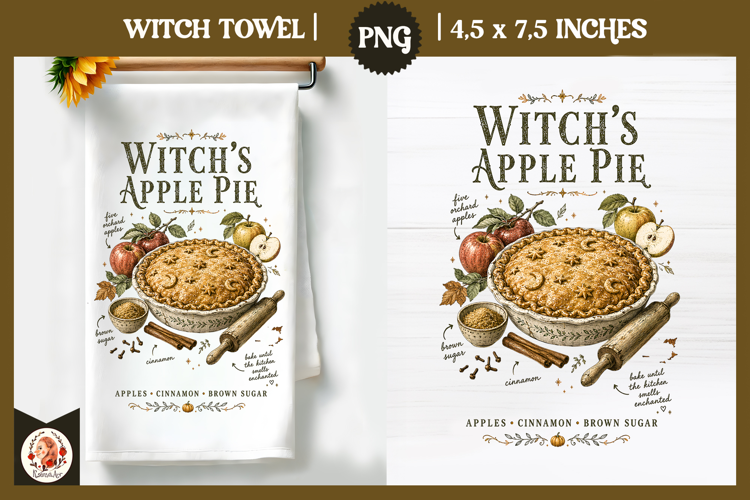 Witch Recipes Vintage Kitchen. Vintage Retro Biking