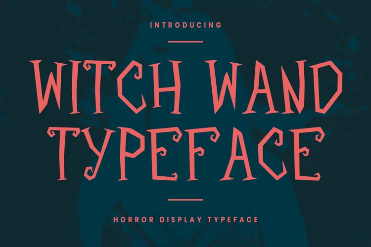 Witch Wand Display Typeface