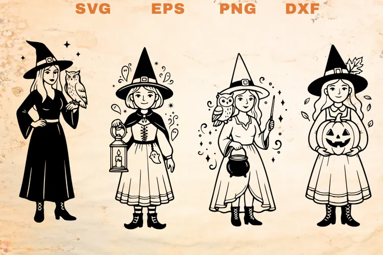 Witches SVG