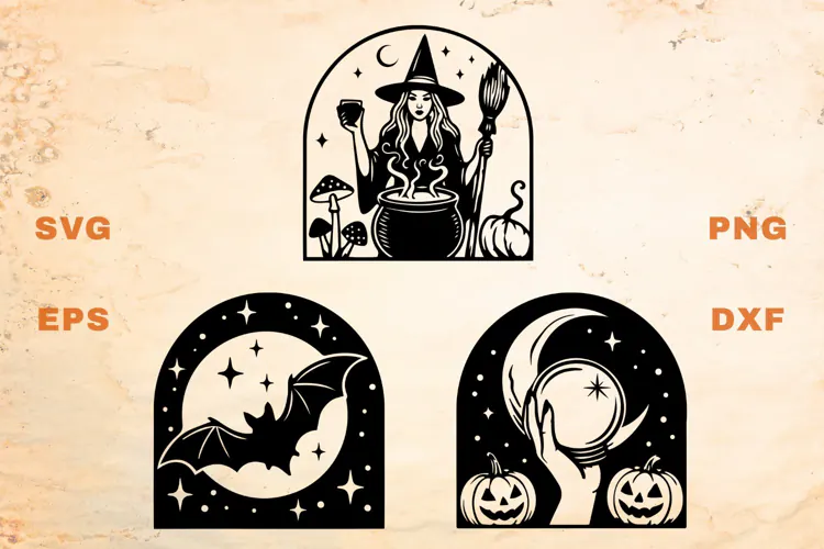 Halloween Arch Scenes