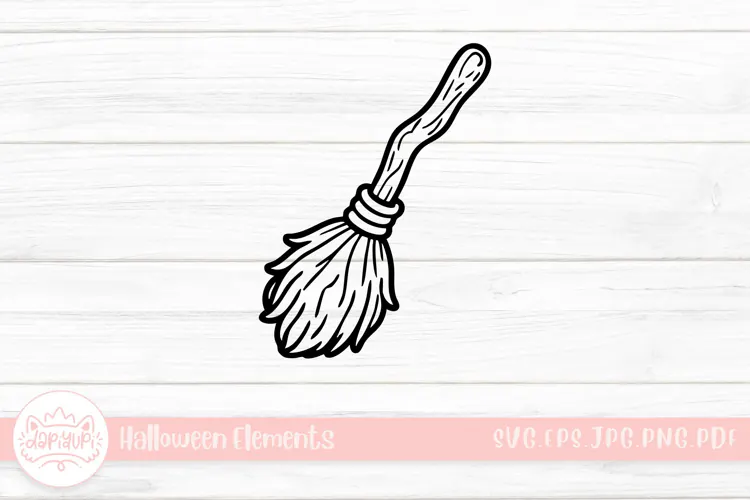 witches brew doodle halloween element