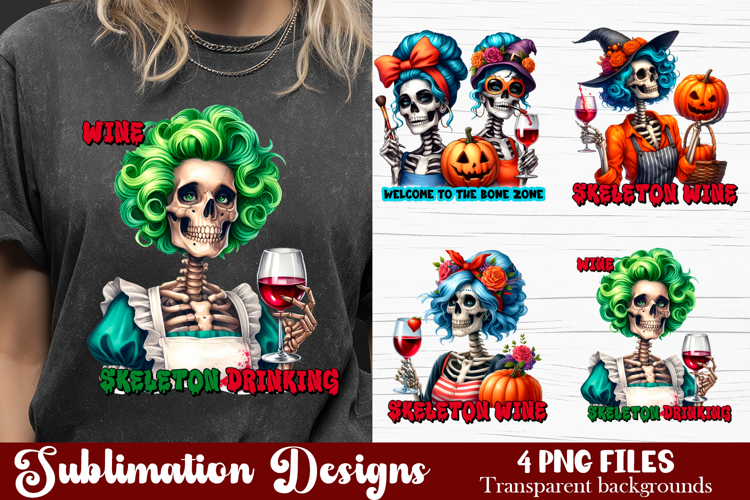 Witch housewives, Funny Skeleton Witch PNG