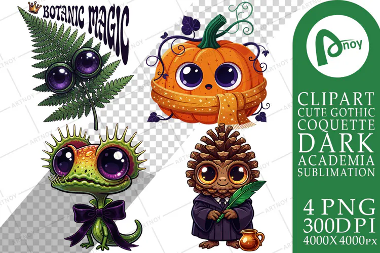 Witchy Botanist Plant Sublimation