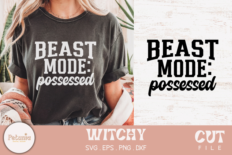 Beast Mode SVG | Witchy Fitness SVG