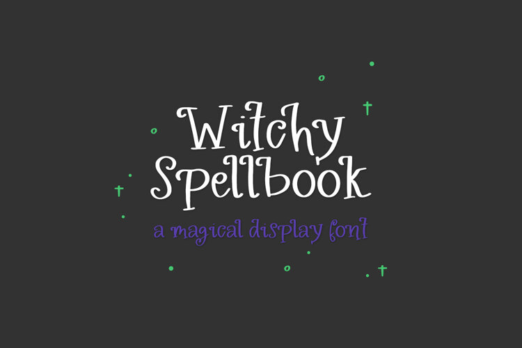 Witchy Spellbook Display Font example image 1