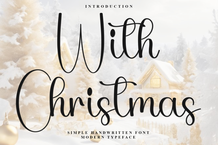 Schriftart Weihnachten Image 5