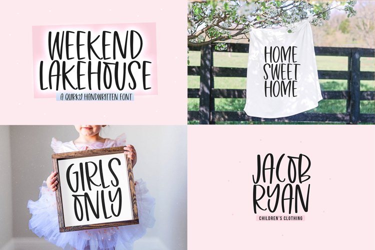 Crafty Font Bundle - 30 Handwritten Fonts for Crafters