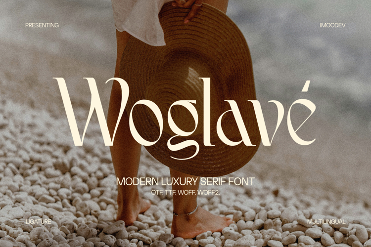 Woglave Elegant Modern Serif Font