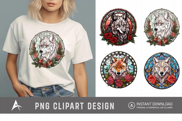 Stained Glass Clipart Image 23