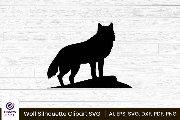 Wolf Silhouette Image 16