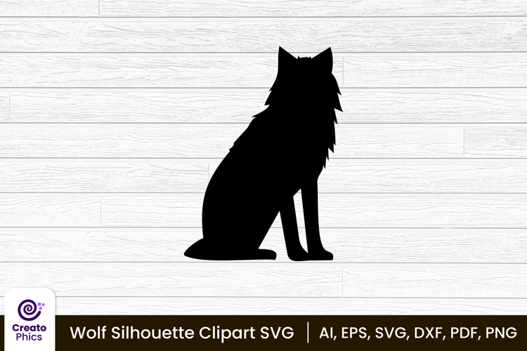 Wolf Silhouette Image 12