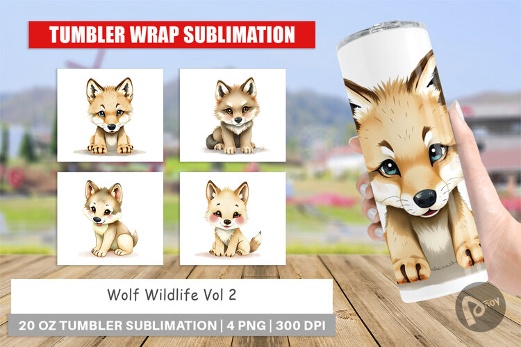 Tumbler Wolf Wildlife example image 1