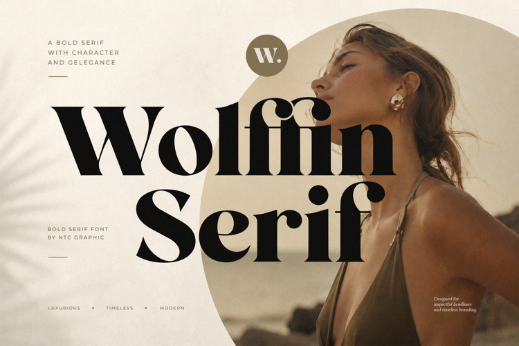 Wolffin - Bold Serif Font