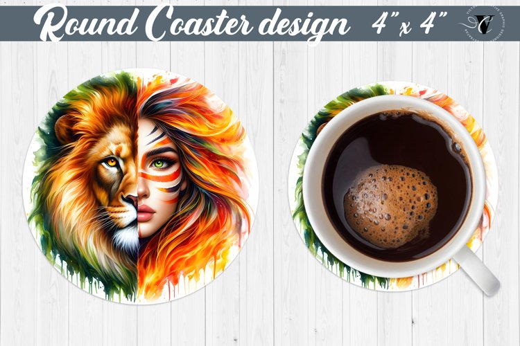 Round Coaster | Strong woman
