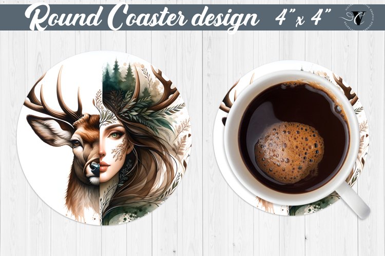 Round Coaster | Strong woman