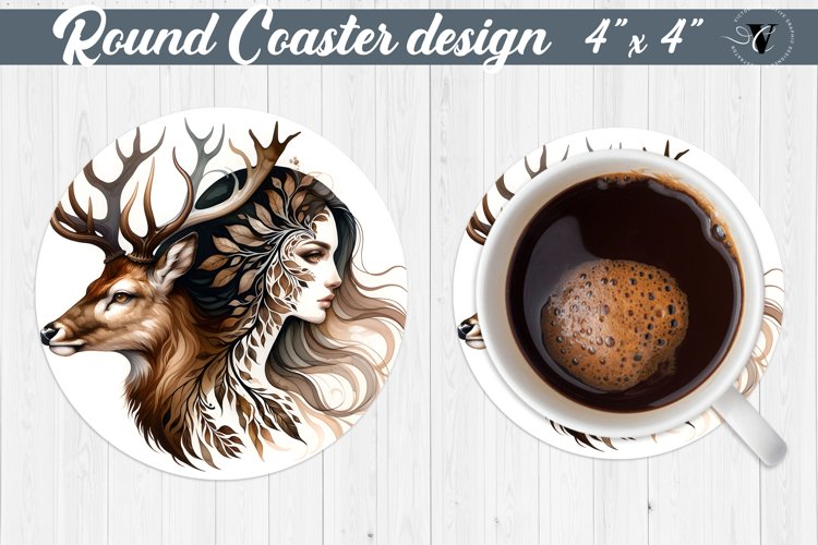 Round Coaster | Strong woman