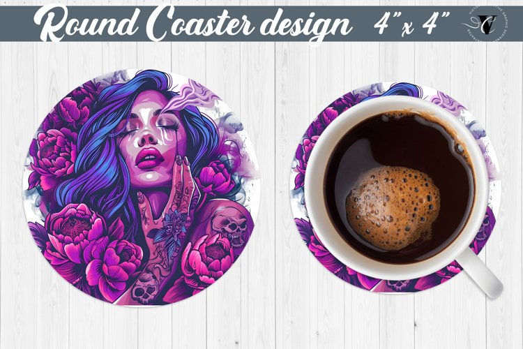 Round Coaster | Strong woman