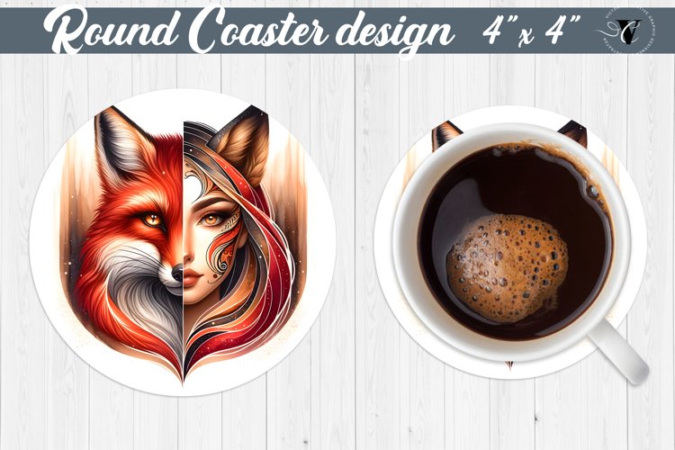Round Coaster | Strong woman