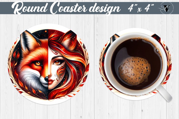 Round Coaster | Strong woman