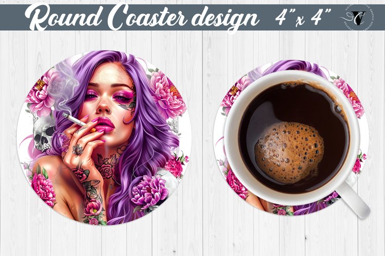 Round Coaster | Strong woman