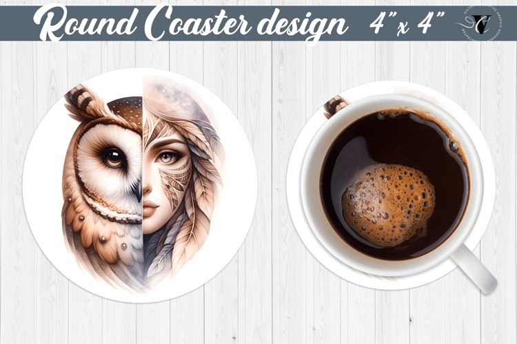Round Coaster | Strong woman