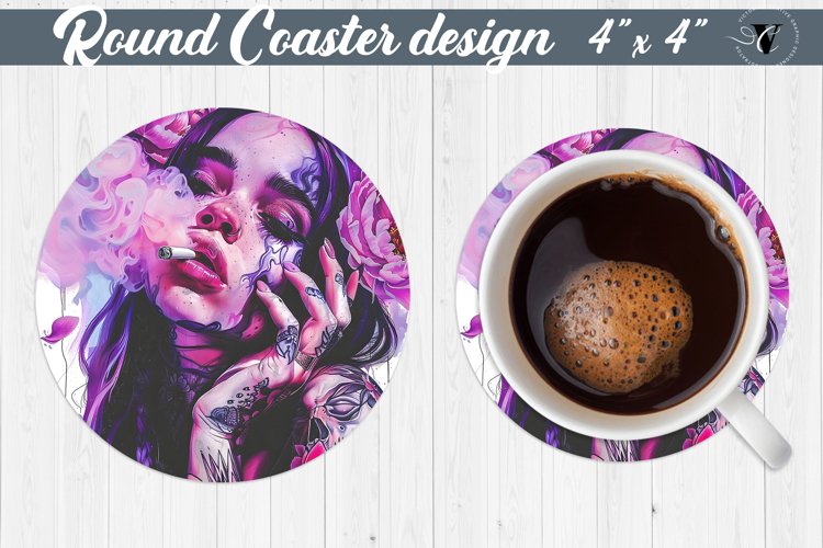 Round Coaster | Strong woman