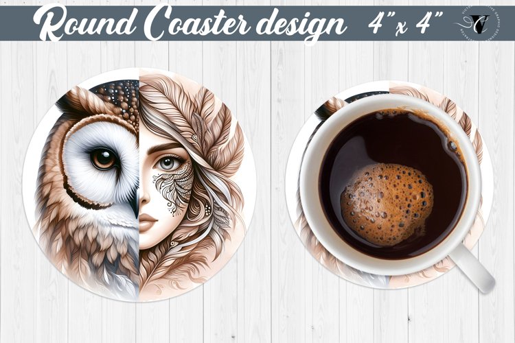 Round Coaster | Strong woman
