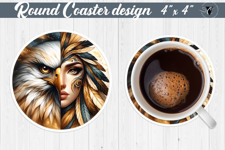 Round Coaster | Strong woman