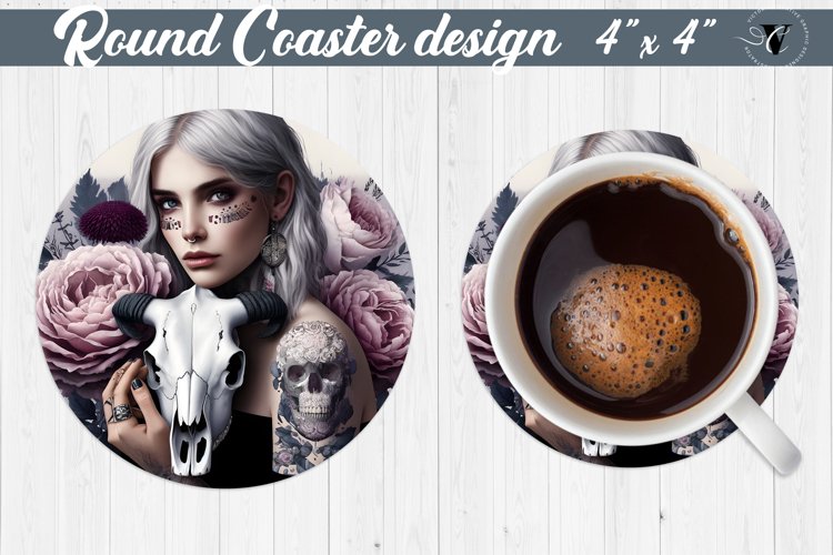 Round Coaster | Strong woman