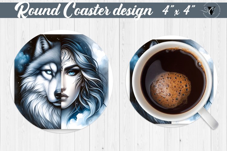 Round Coaster | Strong woman