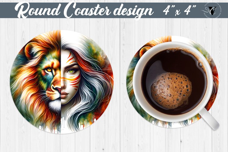 Round Coaster | Strong woman