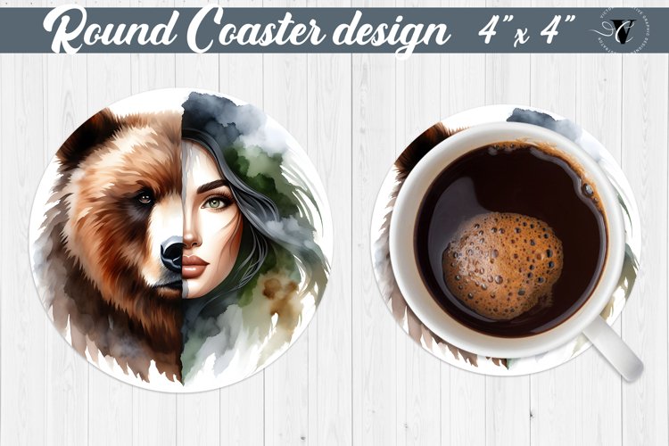 Round Coaster | Strong woman