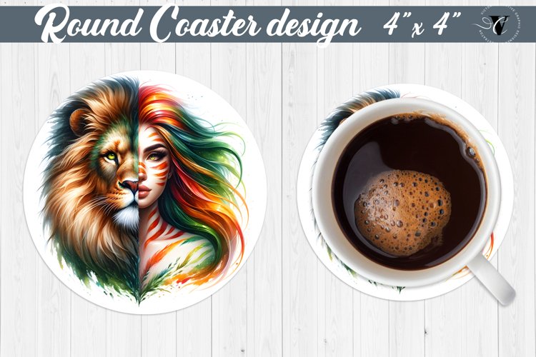Round Coaster | Strong woman