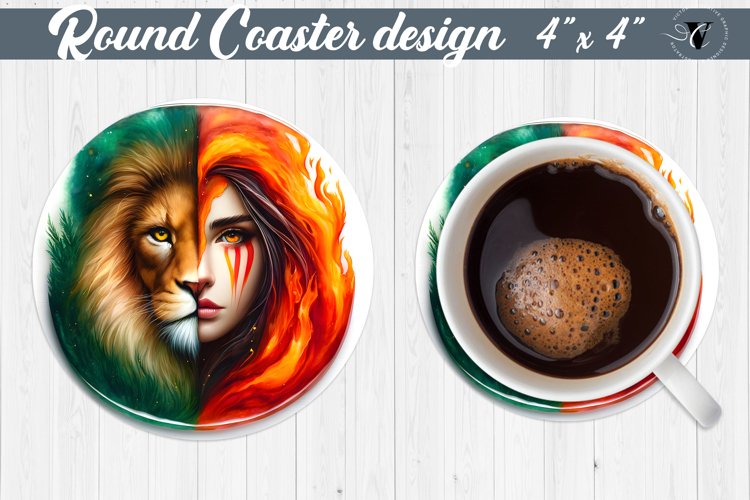 Round Coaster | Strong woman