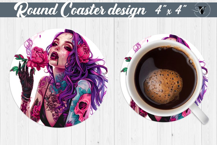 Round Coaster | Strong woman