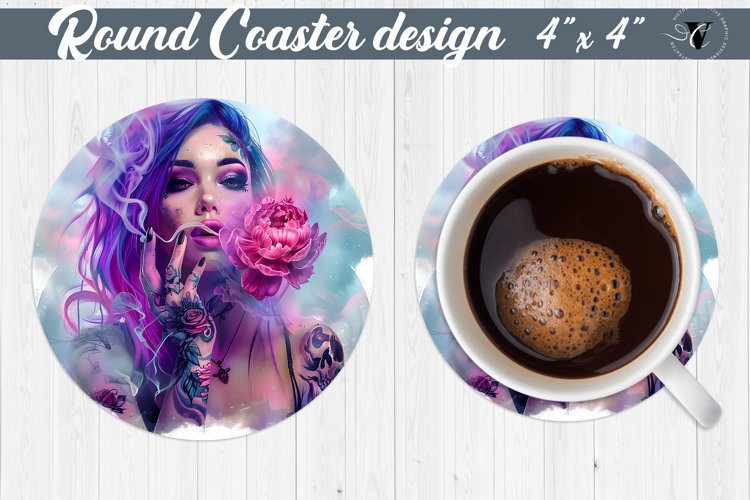 Round Coaster | Strong woman