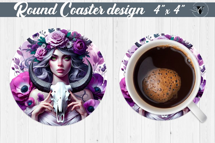 Round Coaster | Strong woman