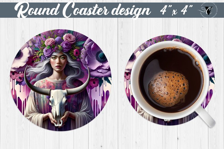 Round Coaster | Strong woman