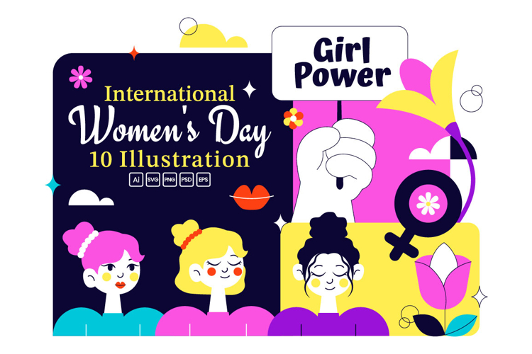10 International Womens Day Illustration