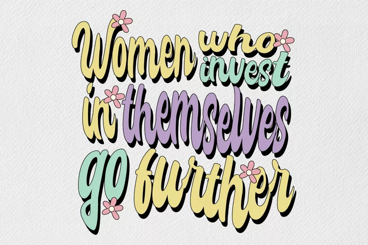 Women Empowerment Statement Sublimation Design