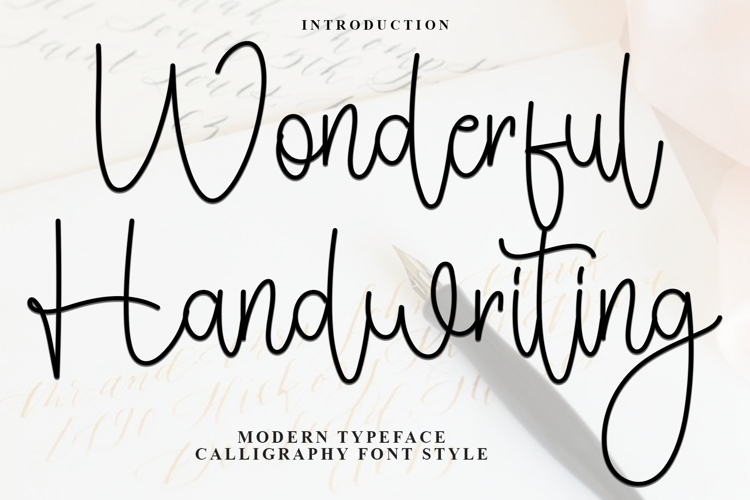 Wonderful Handwriting