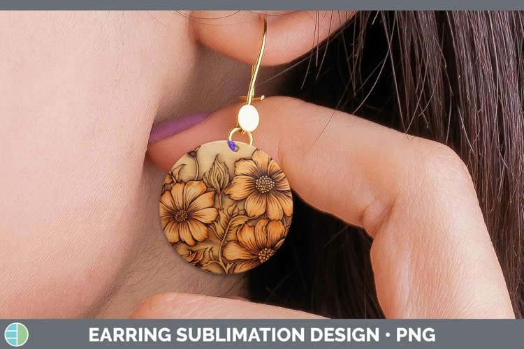 Sublimation Earring Designs Image 3