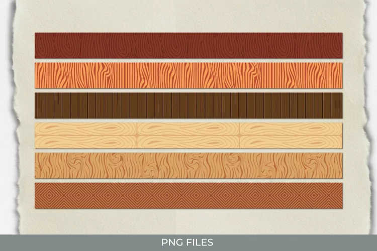 Wood Seamless Seamless Strip